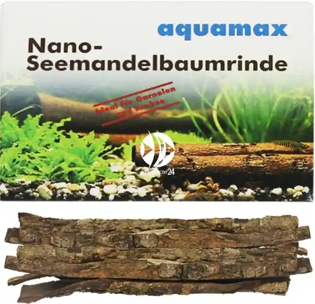 Tylko dziś AQUAMAX Nano-Seemandelbaumrinde (Kora Ketapangu) (002) - Naturalna kora migdałecznika morskiego wpływająca na regulację jonów i pH w wodzie