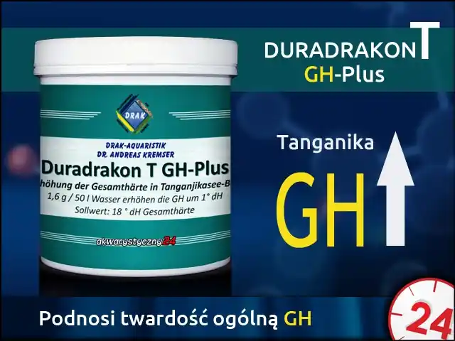 Kup online DRAK-aquaristik Duradrakon T GH-Plus 100g (Puszka) - Mieszanka soli do zwiększania twardości całkowitej GH w zbiornikach Tanganika
