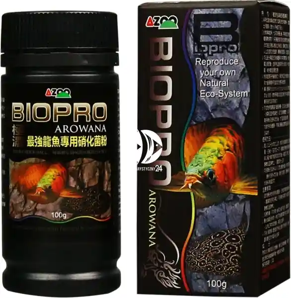 Oferta czasowa AZOO Arowana BioPro 100g (AZ40024) - Zaawansowany preparat bakteryjny poprawiający jakość wody w krewetkarium