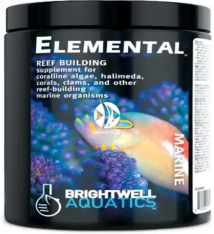 BRIGHTWELL AQUATICS (Termin 28.12.2025) Elemental 400g (ELEM400) - Skoncentrowany suplement minerałów i pierwiastków rafotwórczych dla alg koralowych, korali, małży itp Bezpieczna płatność