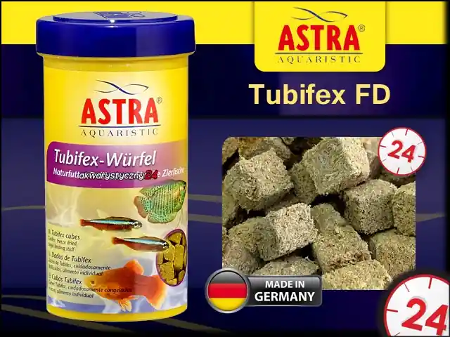 Tubifex FD 100ml - Wysokiej jakości tubifex liofilizowany. Dostępne od ręki