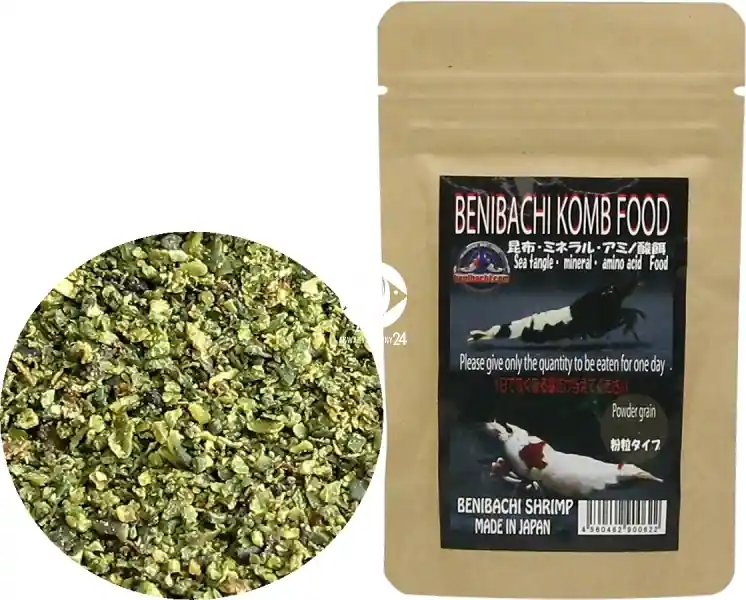 Zamów teraz BENIBACHI Komb Food 50g (c1BENIKF50) - Obfity w składniki mineralne pokarm z wodorostów Kelp.