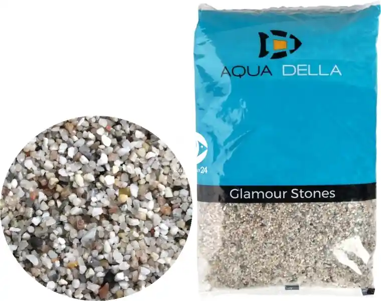 Wybór klientów AQUA DELLA Gravel Light Fine 2kg (1-2mm) (257-447543) - Żwir jasny, naturalne podłoże do akwarium, nie zmienia parametrów wody.