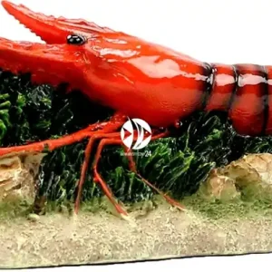 AQUA DELLA Shrimp Orange (234-418666) - Ozdoba przedstawiająca pomarańczową krewetkę do akwarium Tylko do końca tygodnia