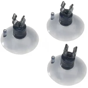 AQUA DELLA Przyssawka na wąż 6/4mm (3 sztuki) (222-103197) - Komplet 3 uniwersalnych przyssawek do mocowania węży Wysoka jakość