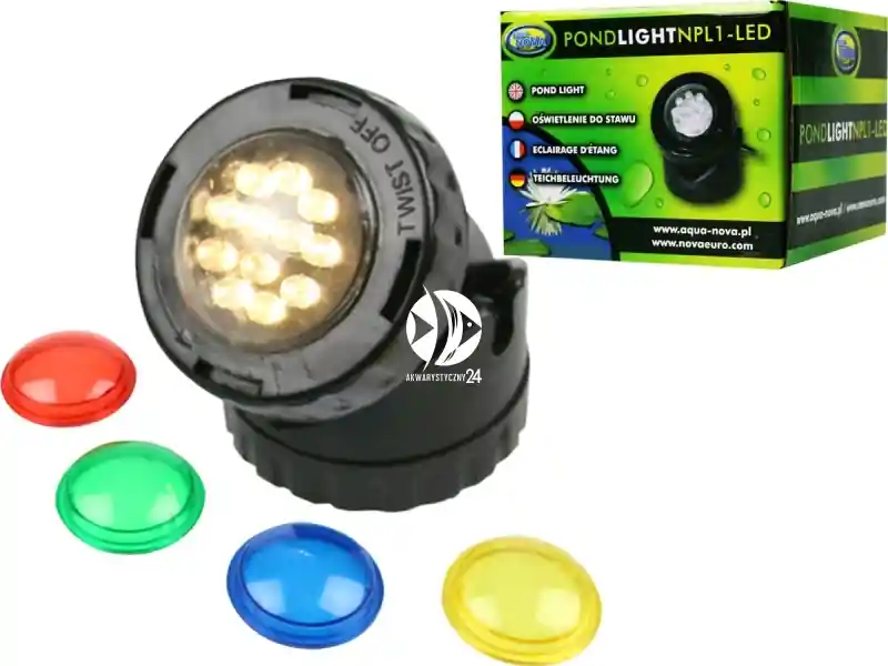 AQUA NOVA NPL1-LED (NPL1-LED) - Oświetlenie LED do oczka wodnego Dodaj do koszyka