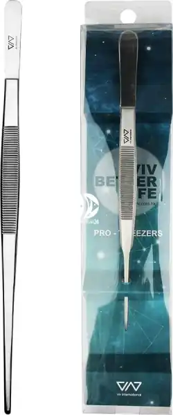 VIV Pęseta Pro L (701-13) - Pęseta uniwersalna 25cm do sadzenia roślin w akwarium Ekspresowa dostawa