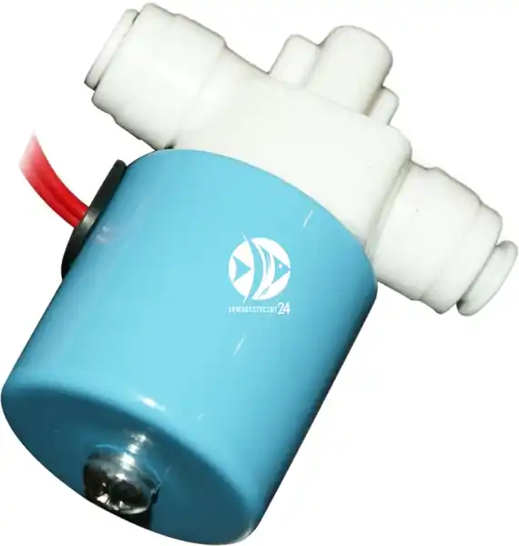 AQUA TREND Elektrozawór do dolewek 230V AC (AT0027) - Urządzenie do systemów odwróconej osmozy ze szybkozłączami Szybka dostawa
