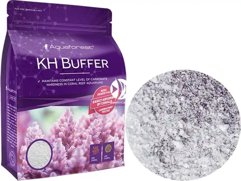 Wyjątkowa oferta AQUAFOREST KH Buffer 1,2kg (106024) - Środek do utrzymania stałej twardości węglanowej w akwariach rafowych
