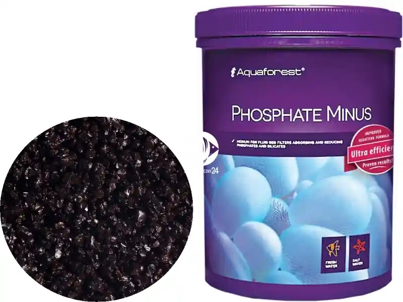 AQUAFOREST Phosphate Minus 1L (107009) - Medium do filtrów fluidyzacyjnych redukujące fosforany oraz krzemiany Promocja