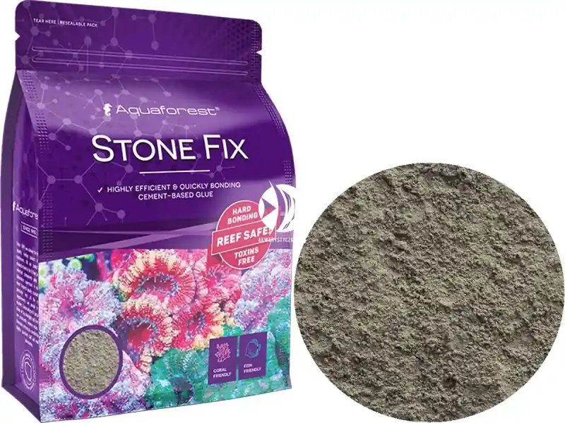 AQUAFOREST Stone Fix 1,5kg (108001) - Klej do łączenia ze sobą dużych elementów skały żywej oraz ceramicznej Ograniczona ilość