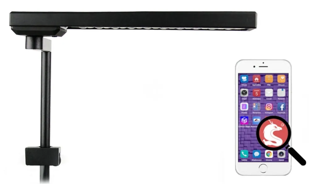 Tylko do końca tygodnia CHIHIROS LED C II RGB (330-8402) - Lampka do nano i małych akwariów z wbudowanym regulatorem natężenia światła bluetooth