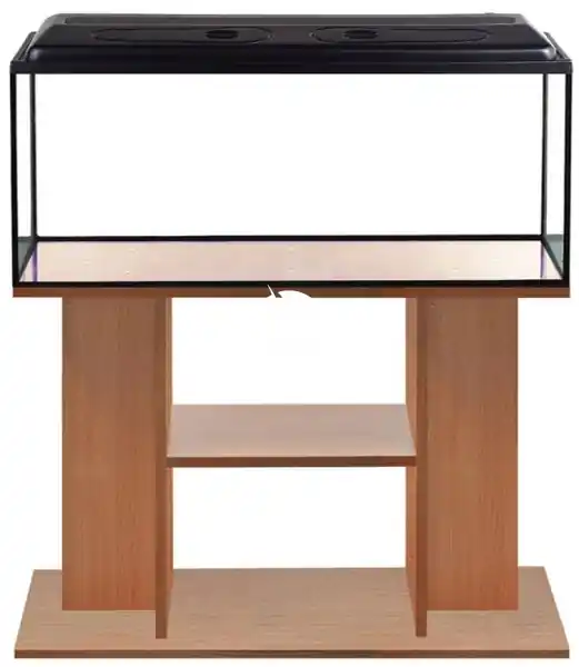 DIVERSA Zestaw Akwariowy Budget 250l LED Buk - Zawiera akwarium, pokrywa z oświetleniem LED, szafka Hit sprzedaży