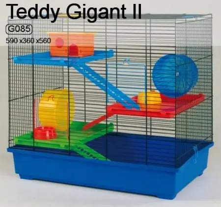 Kup online Inter-Zoo Klatka dla gryzoni Teddy Giant 2 Kolor 59x36x56