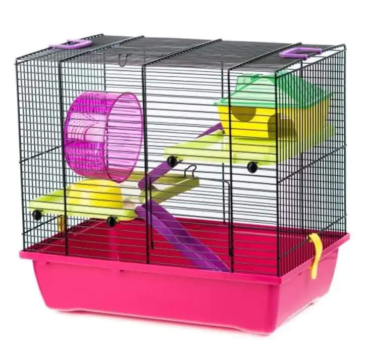Inter-Zoo Klatka Gino 1 Colour + PL G043 klatka dla małych gryzoni 42x29x38 Ostatnia szansa