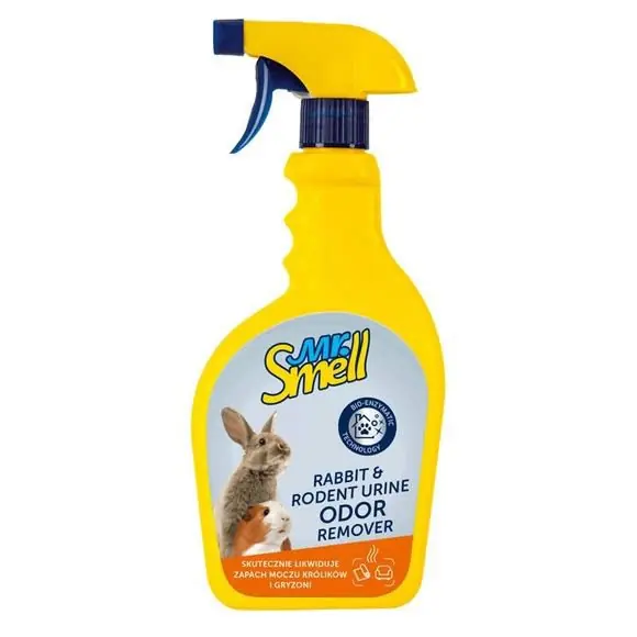 Mr. Smell Królik i gryzoń neutralizator zapachu moczu chomików, królików i innych małych zwierząt 500ml Szybka wysyłka