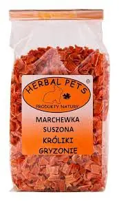 Herbal Pets Marchewka Suszona dla królików i gryzoni 125g Wyjątkowa oferta