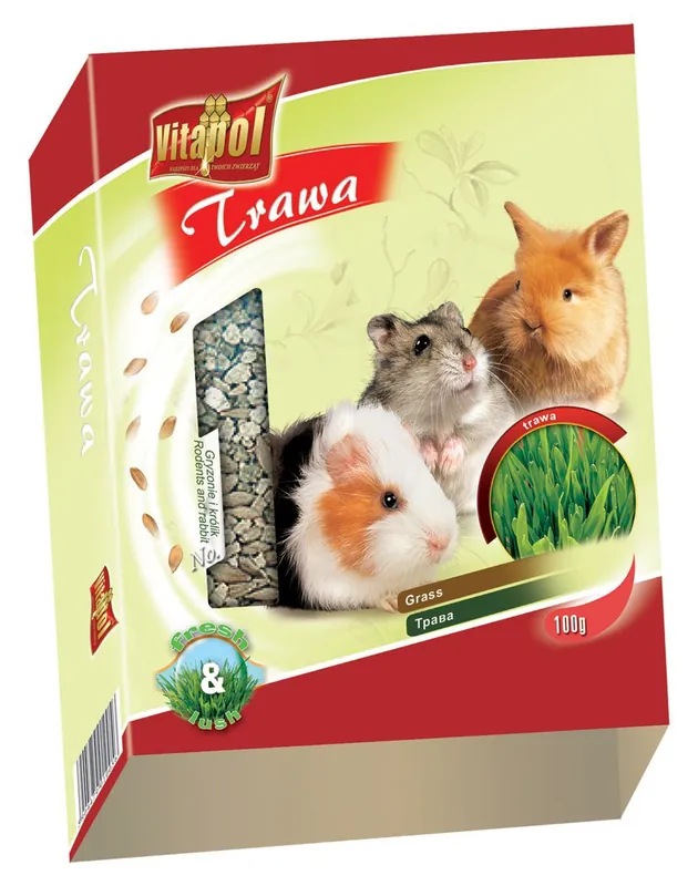 Ograniczona ilość Vitapol trawa dla gryzoni i królika 100g