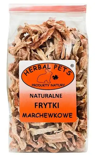 Taniej Herbal Pets Naturalne frytki marchewkowe 100g