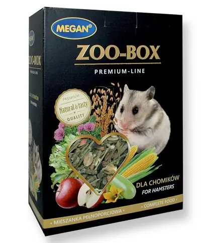 Megan Zoo Box mieszanka dla chomika 520g Kup teraz