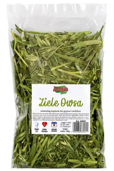 Alegia Natural Ziele owsa 80g Wysoka jakość
