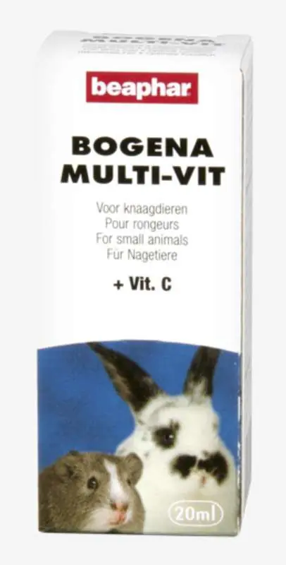Beaphar Bogena Multi - Vit + Vit. C - preparat witaminowy dla gryzoni i małych zwierząt 20ml Zamów teraz