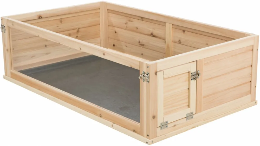 Niska cena Trixie Wybieg domowy drewno i plastik 114×30×74cm