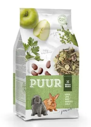 Witte Molen Puur Rabbit Junior mieszanka dla młodych królików 600g Dodaj do koszyka