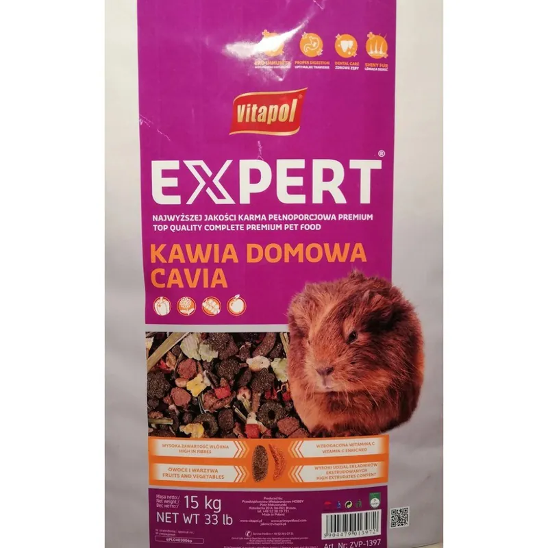 Darmowy zwrot Vitapol Expert karma dla kawii domowej 15kg