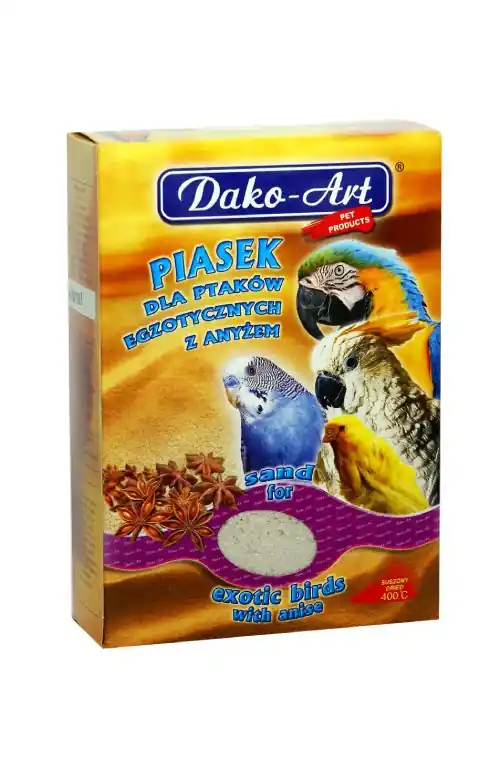 Szybka wysyłka Dako-Art Piasek anyżowy dla ptaków 1,5kg