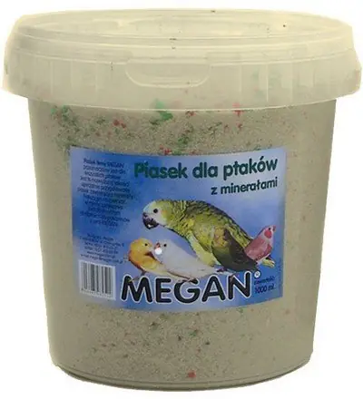 Wysoka jakość Megan Piasek dla ptaków 1L