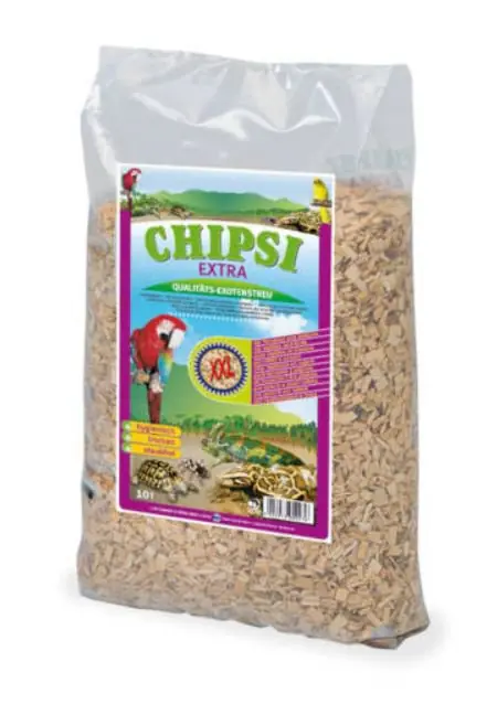 CHIPSI Extra XXL podłoże bukowe do terriarów i wolier 10L Obniżka ceny