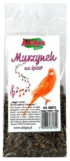 Szybka wysyłka Alegia Murzynek 100% naturalny, bogaty w witaminy oraz składniki odżywcze 55g