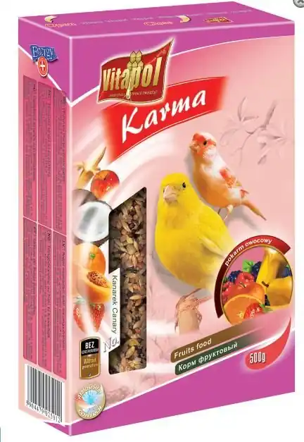 Vitapol pokarm owocowy dla kanarka 500g Wysoka jakość