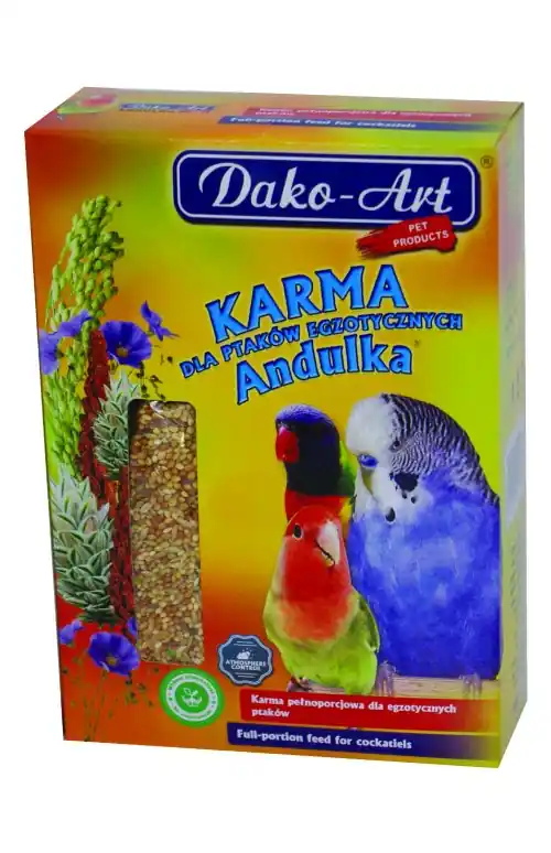 Dako-Art Andulka Witaminizowane proso dla ptaków egzotycznych Do wyczerpania zapasów