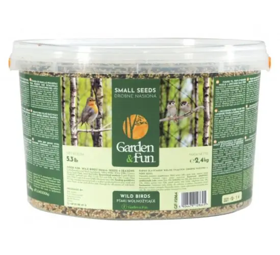 Garden&Fun Karma dla ptaków wolnożyjących drobne nasiona - 4 pory roku 2,4 kg Promocja