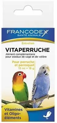 Francodex Witaminy dla papug 15ml + 18g Ograniczona ilość